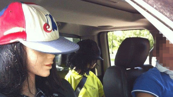timfortoronto's tweet photo. Local "smart guy" caught for using mannequins as HOV lane passengers. http://t.co/gFu4Bi1n41 #PanAmProblems #TO2015 http://t.co/dew72wTLp5