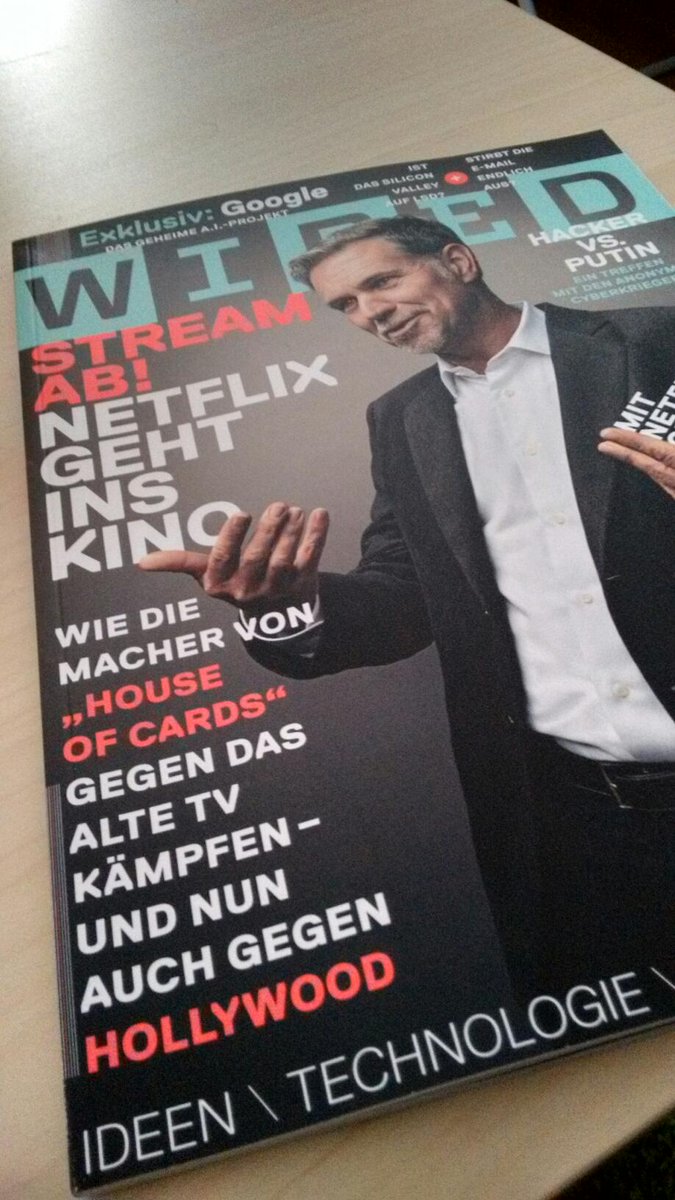 enthrak's tweet image. Zum 1. mal ein @WIRED_Germany Magazin in der Hand und schon begeistert!