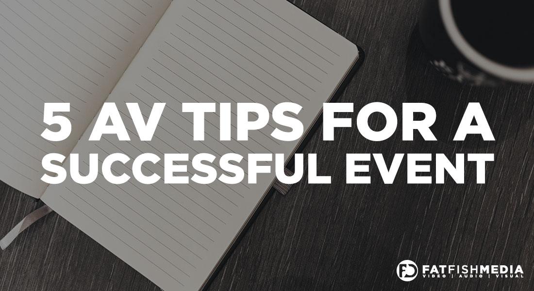 FatFishMedia's tweet image. Read our latest: 5 AV Tips For A Successful Event #eventplanning #Utah #AV fatfishmedia.com/2015/07/07/5-a…