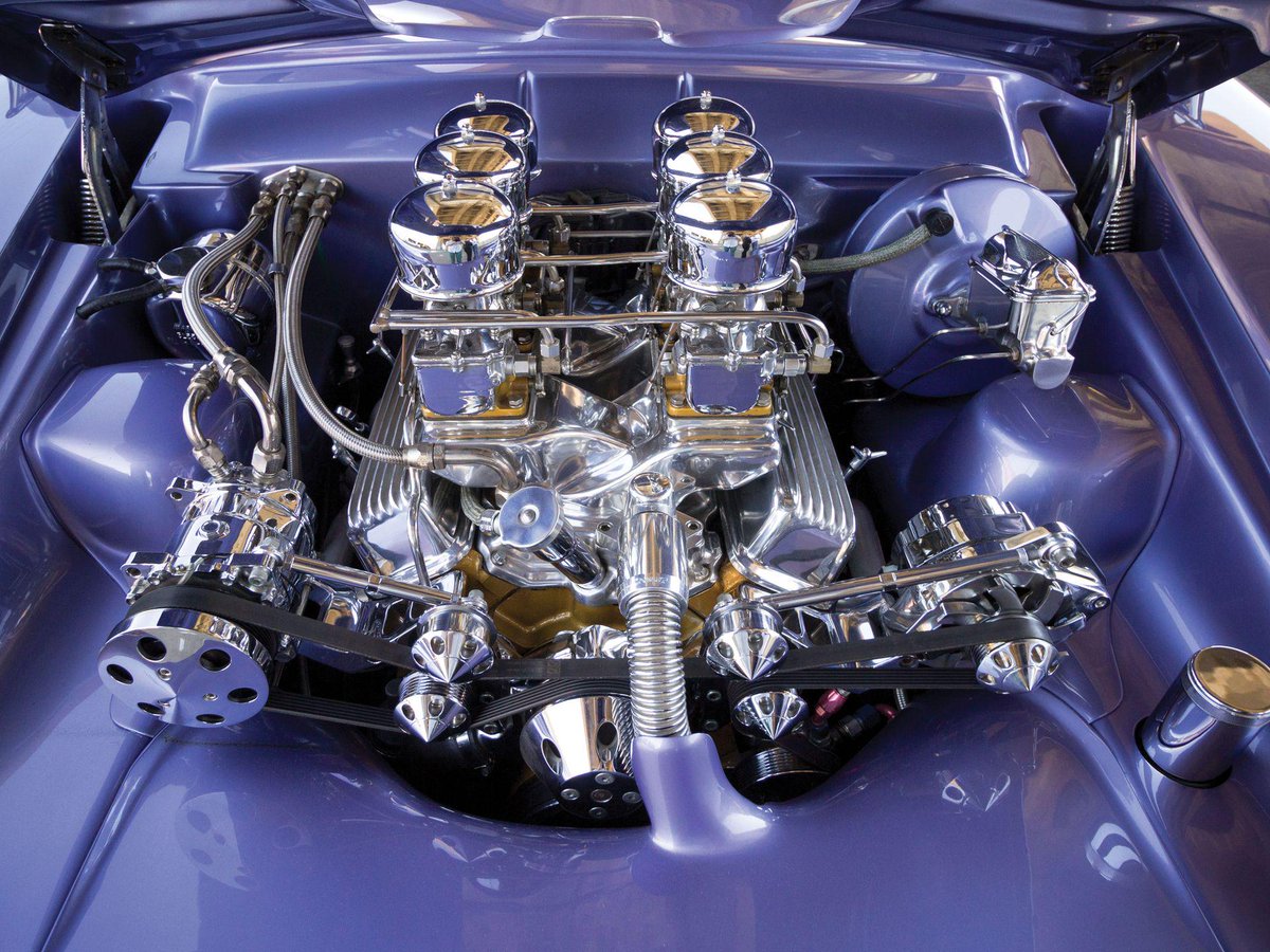 The 1955 Ford Beatnik Bubbletop will be up for auction in Santa Monica on 7/18. Would you drive this? #chopit