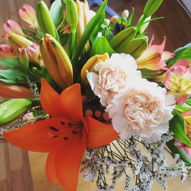 fionalongmuir's tweet photo. Decided to send my best friend some flowers as a surprise, arrived home to these beauties! #spooky #commonthought http://t.co/3W0SFvddao