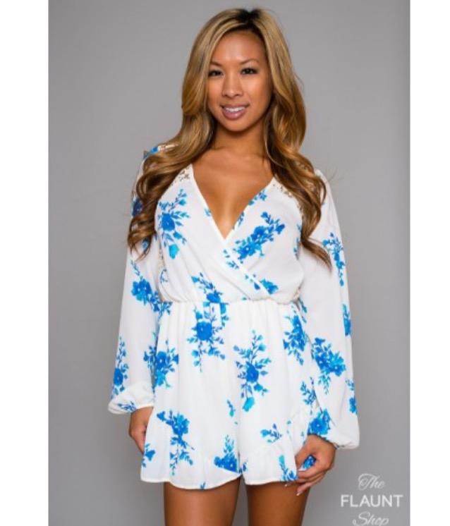 TFS_Socialite's tweet photo. Love rompers? Shop the collection at @theflauntshop and receive a discount by using coupon code MISSMAKALA http://t.co/H1xeophiEn