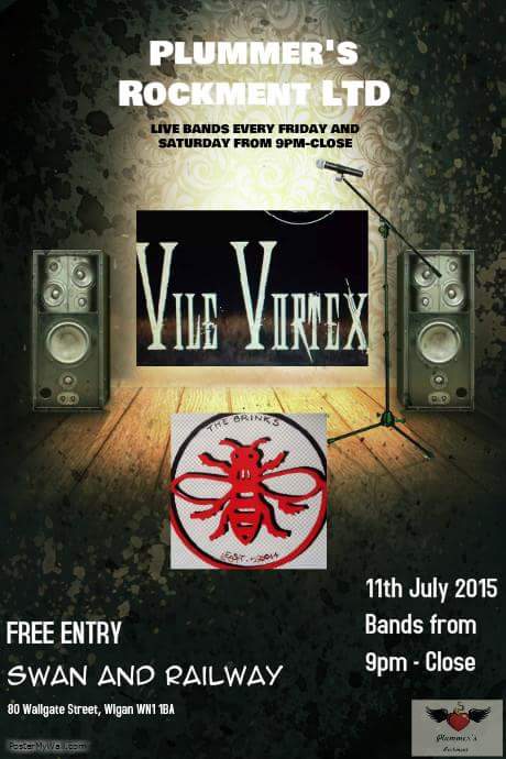 vile_vortex's tweet photo. Any wiganers get down to this it'll be a top night #wigan #lancashire #localbands #music #metal #rock #vilevortex http://t.co/LJdmN55AUe