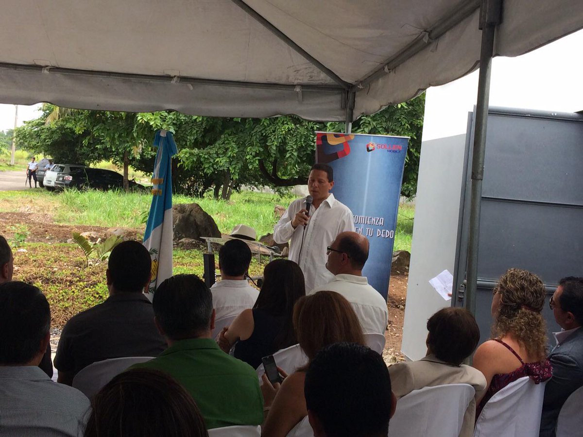 PRONACOMGT's tweet image. Fotografías de la inauguración de #SollenMobile en Complejo Industrial Tecnopark. #GuateCompetitiva #Inversión