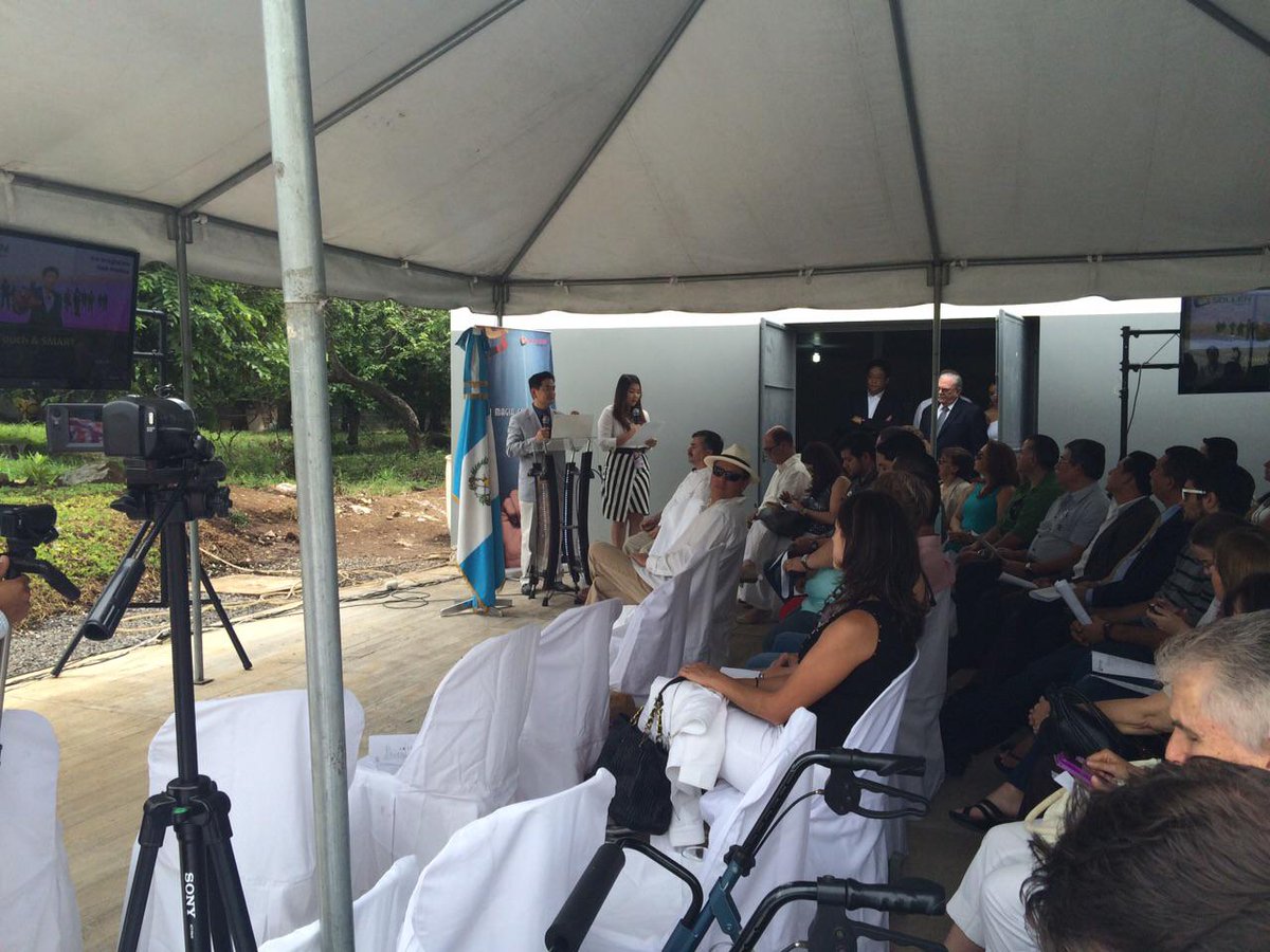 PRONACOMGT's tweet image. Fotografías de la inauguración de #SollenMobile en Complejo Industrial Tecnopark. #GuateCompetitiva #Inversión