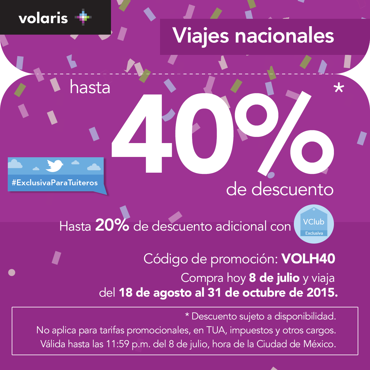 Volaris coupon code