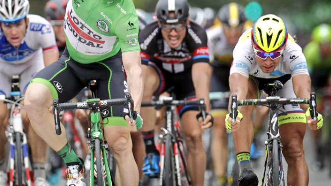 KyleDarlington's tweet photo. My next #bikeskill is to learn to dive over the finish line like @PeterSagan @Peter_SagFan http://t.co/foHzY4R41v