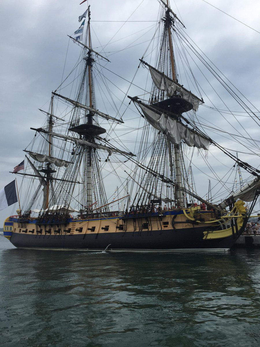 MyTaskitApp's tweet image. #MyTaskit and #Newport welcome French Natl Tall Ship HERMIONE to Ft Adams #SAIL