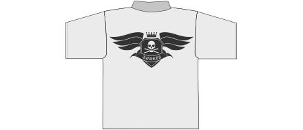 Plottopia's tweet image. skull &amp;amp; wings #Tshirtdesign #Heißfolientransfer