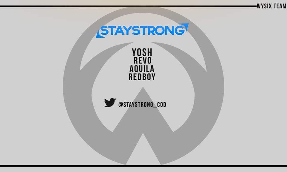 RedBoyKG's tweet photo. Mon nouvelle equipe : @StayStrong_COD w/ @Revoluti8n @YoshPL @AquiLaaFPS on sera présent a la sfco pro ! http://t.co/iti8a7wiwO