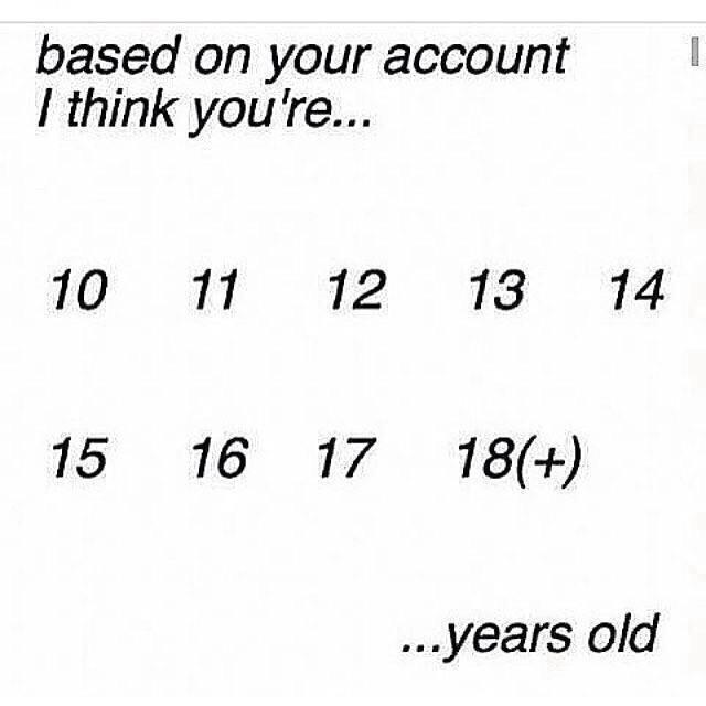 rt if you want me to guess your age