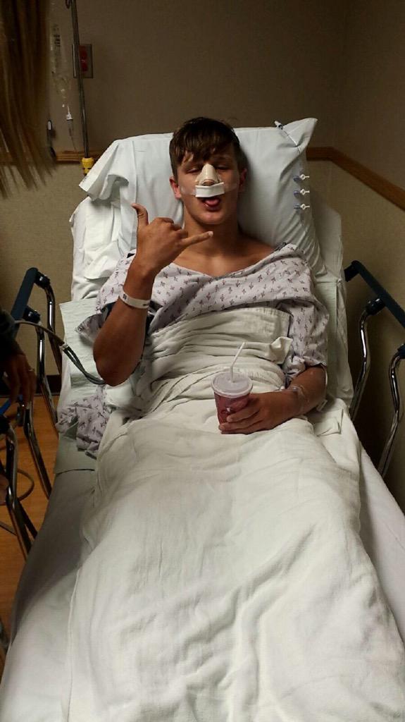 benberg__'s tweet image. Congrats to Gager on a successful surgery, get well soon buddy! #DLfam 😂👃🏼