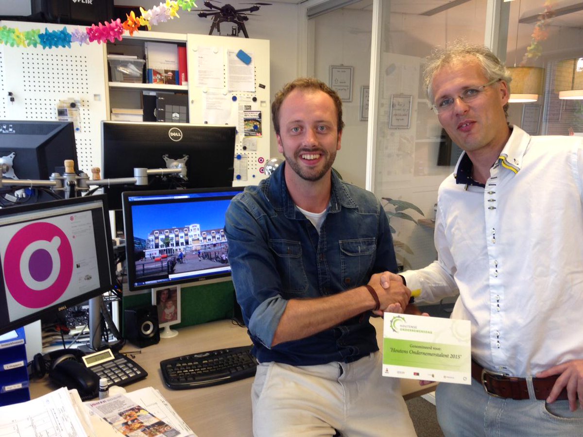 Ook Luc de Wit  @JOINN_Houten is vandaag genomineerd voor ondernemerstalent 2015. Op HOD15 15 oktober hoort u meer.
