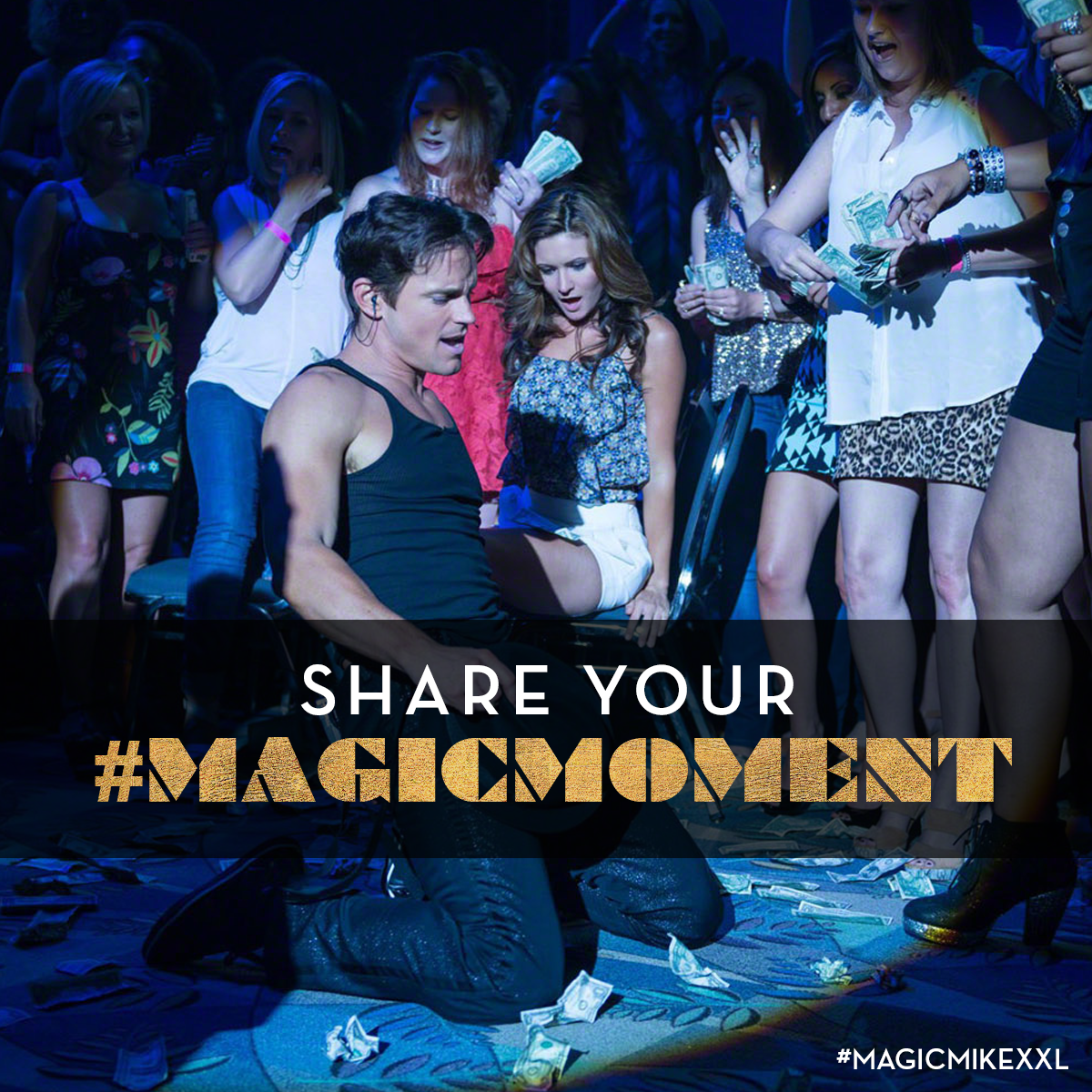 magicmikemovie's tweet image. Do you have an epic #MagicMikeXXL night planned? Send us your pics w/ #MagicMoment and you could get a XXL surprise!