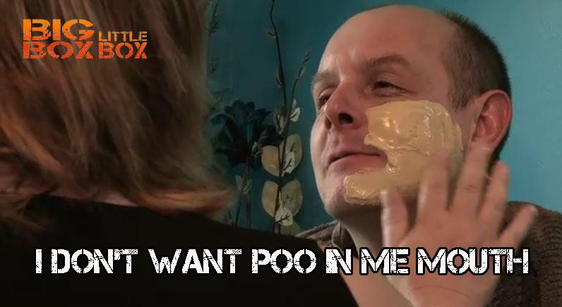 Would you put bird poo on your face to look younger? Don't miss #BigBoxLittleBox tomorrow at 8:30pm!