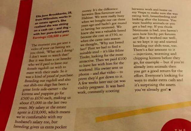 beccaCmiles's tweet photo. Such ignorant, irresponsible journalism from @Grazia_Live . Idiots. http://t.co/T2sWMFPyS6