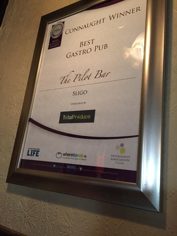 paulhayesman's tweet photo. Indeed it is the best gastro pub west of the shannon. Thanks Jackie for finding @marycalpin a spot for dinner http://t.co/7qLJSIQlSY