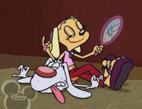 Brandy & Mr. Whiskers friendship.