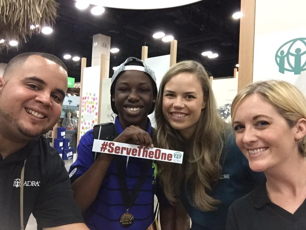 ADRAIntl's tweet photo. Chileleko, an ADRA kid from Zimbabwe! #ServetheOne #GCSA15 http://t.co/fbDFDeoSny