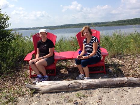 South Shore Clear Lake hike #RidingNP #SharetheChair