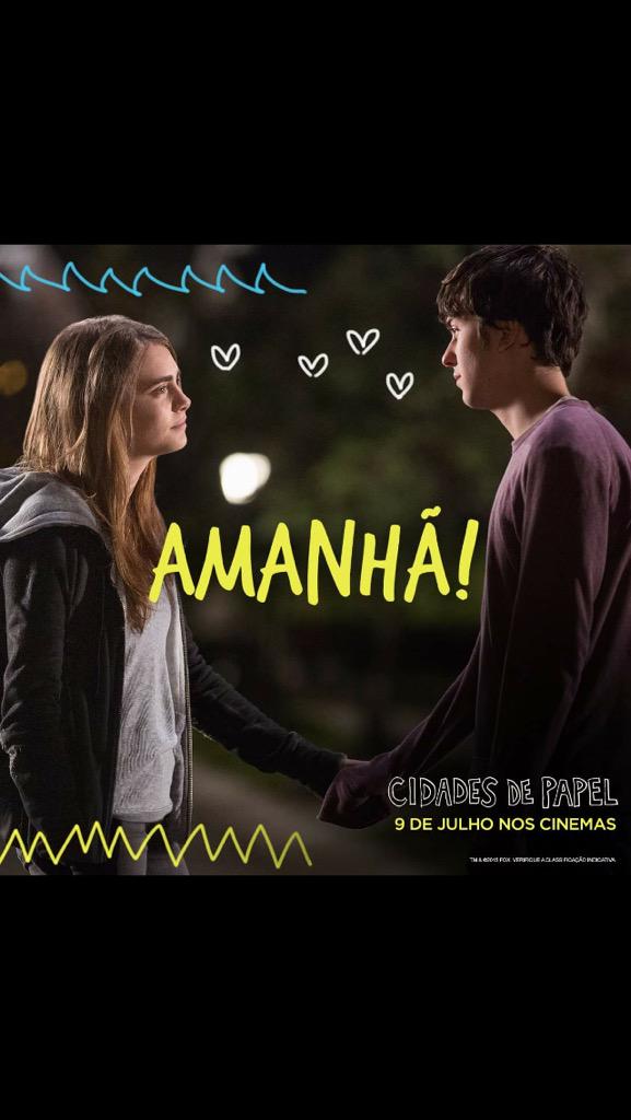 about_sagas's tweet photo. Finalmente #CidadesDePapel #PaperTownsMovie http://t.co/jZIbzaWY8t