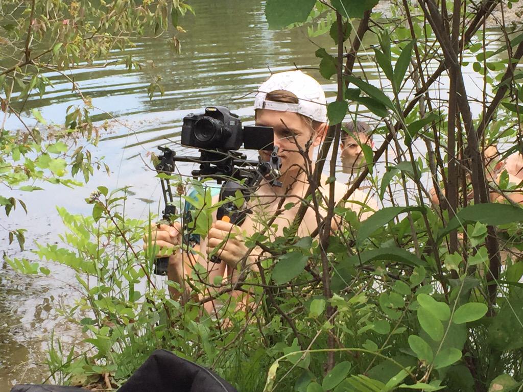 AMajorFilms's tweet image. Day 3 of The In-Between. The gross water and seaweed will be with us forever.