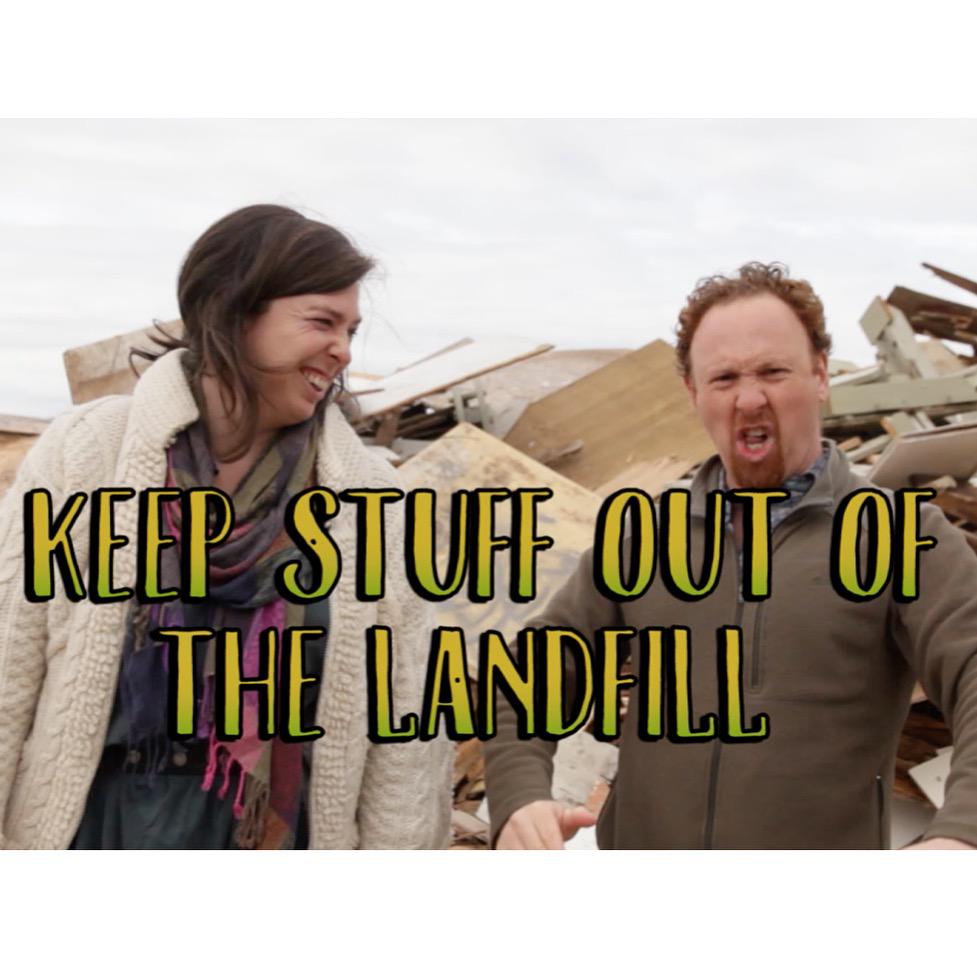Join the party with The Keep Stuff Out of The Landfill program! #greenerfestival 😃 🌲♻️♥️ ow.ly/PmBwF