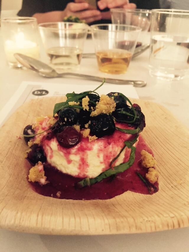 Nice, buttermilk semifreddo, <a href="/DinnerLab/">Dinner Lab</a> fathom gallery, nice choice DL team!