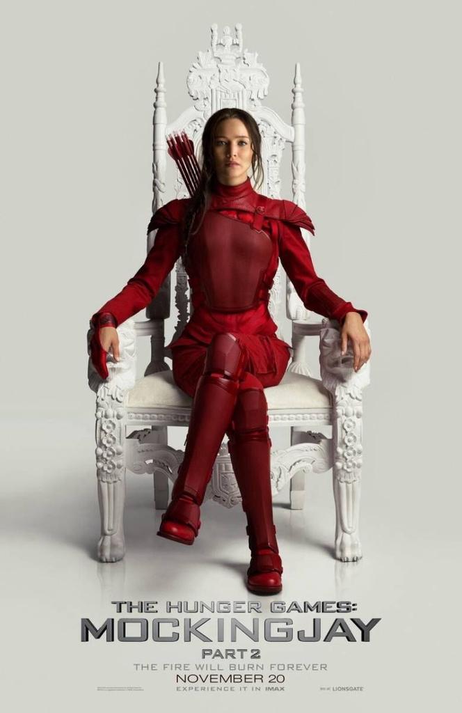 THGFansINA's tweet photo. Katniss Everdeen new posters of Mockingjay part 2 -p http://t.co/HmFbADiuuE