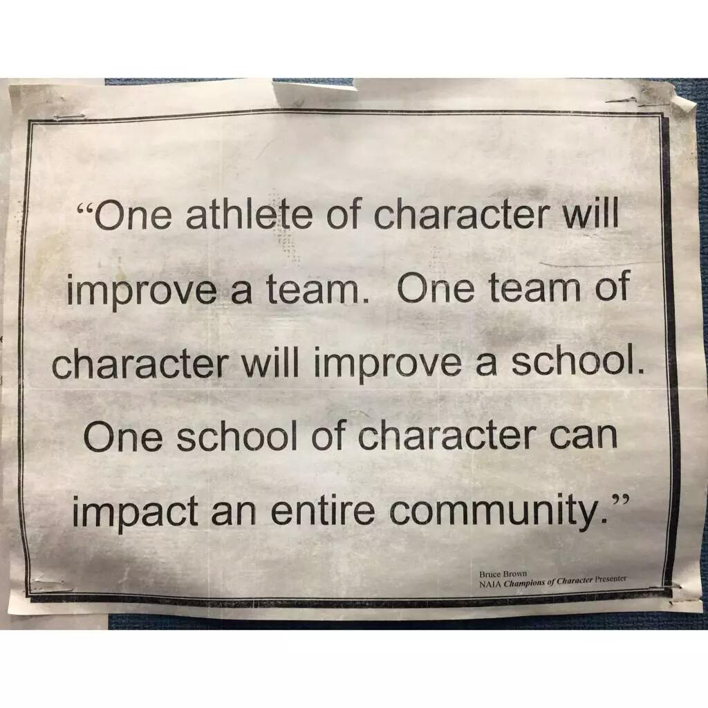 BigAve52's tweet image. Something for all high school athletes to consider.