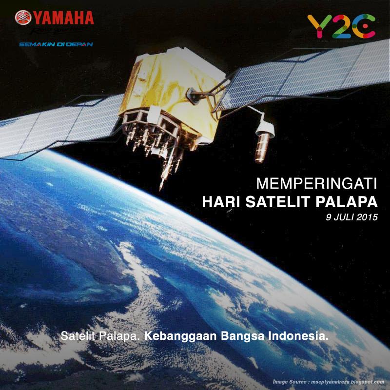 yamahaindonesia's tweet image. Selamat memperingati Hari Satelit Palapa, Y2C'ers! #Y2C