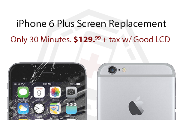 thedeviceshop's tweet photo. Bigger is officially better. #iPhone6Plus #ScreenReplacements are $129 + tax w/ good LCD: http://t.co/kWQjsqk1KY #NYC http://t.co/adtB0g0jsD