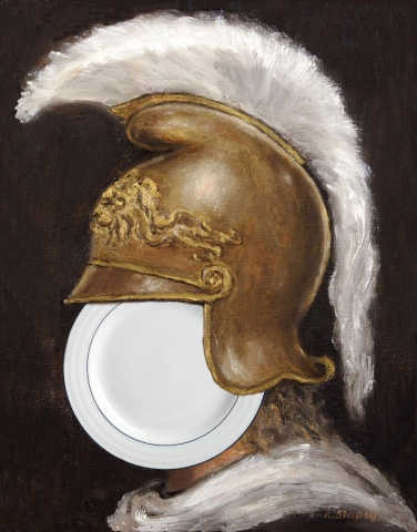 Matteos_NY's tweet photo. Alexander the Plate: conquering the dining room since 356 BC. http://t.co/cwAw7hDY82