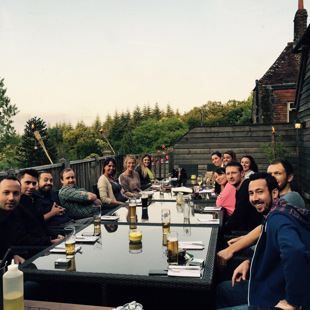 Have 2 say Fab BBQ meal at the duke! incredible food, service and love the Alfresco dining! Happy birthday tams!!