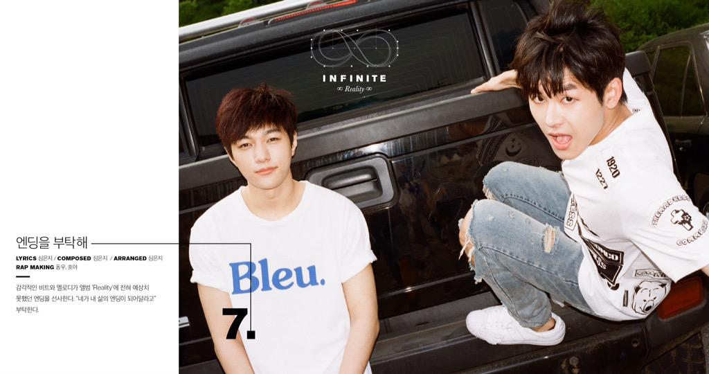 Official_IFNT's tweet photo. [#INFINITE] D-5 인피니트 Reality 앨범의 마지막 트랙을 소개합니다! 성규+동우+우현+호야+성열+엘+성종 "엔딩을 부탁해" ▶ http://t.co/NMTkoifuen http://t.co/49Kv21jfqQ