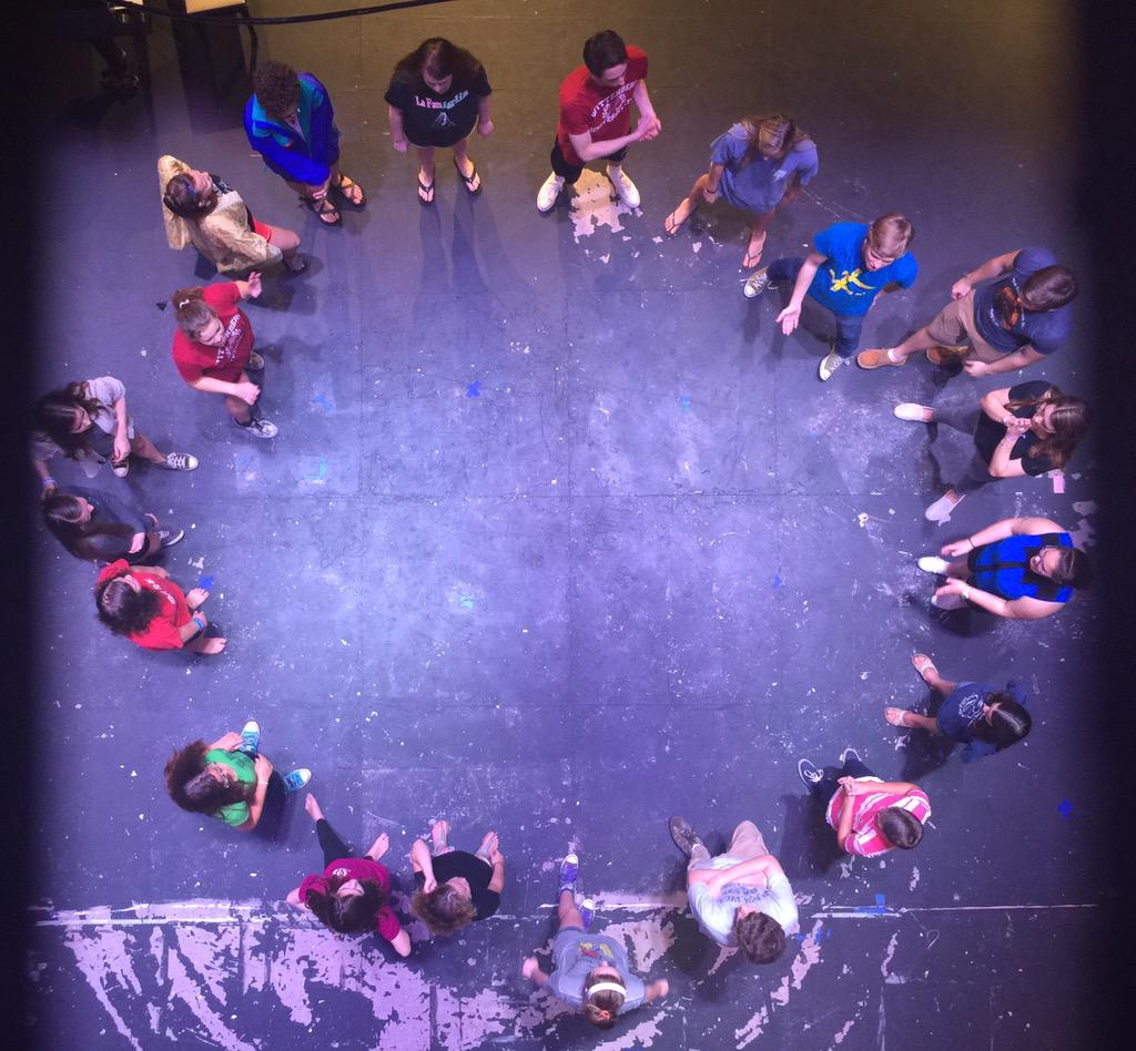FHS_Theatre's tweet photo. Our incoming freshman are ready for the new season of Fontainebleau Theatre to kick off! Are You?!!🎭 http://t.co/8lLJUaIXqF