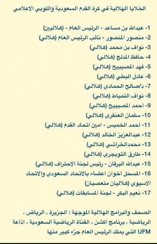 mooh6336's tweet photo. #الرئاسة_العامة_لرعاية_المتعصبين 
كل هذي القائمة في الرئاسة العامة ولجان الاتحاد السعودي ويجيك طاقية يقول دفع رباعي http://t.co/J2e0qvjcl7