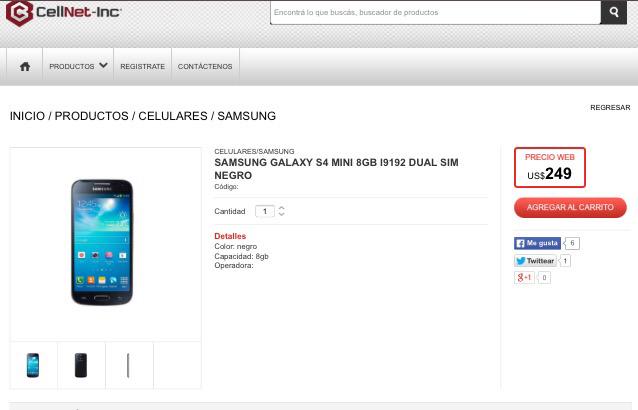 VentasCellNet's tweet image. #SamsungS4 mini #Disponible en nuestra pág web celularescupocadivi.com  #ventasCellNet #celularesCupoCadivi #CellNet