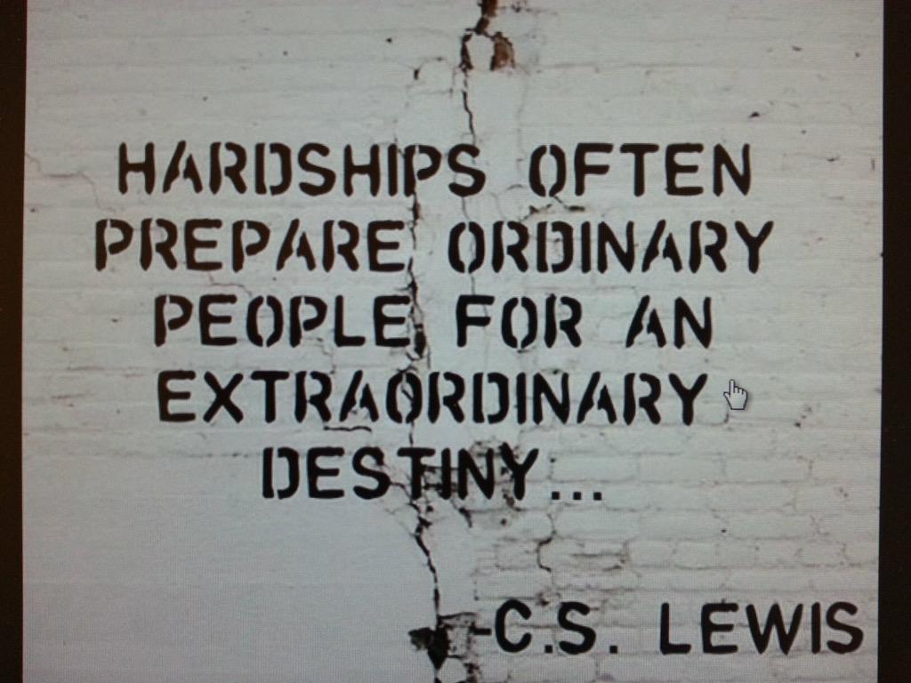 #OrdinaryPeople #ExtraordinaryDestiny