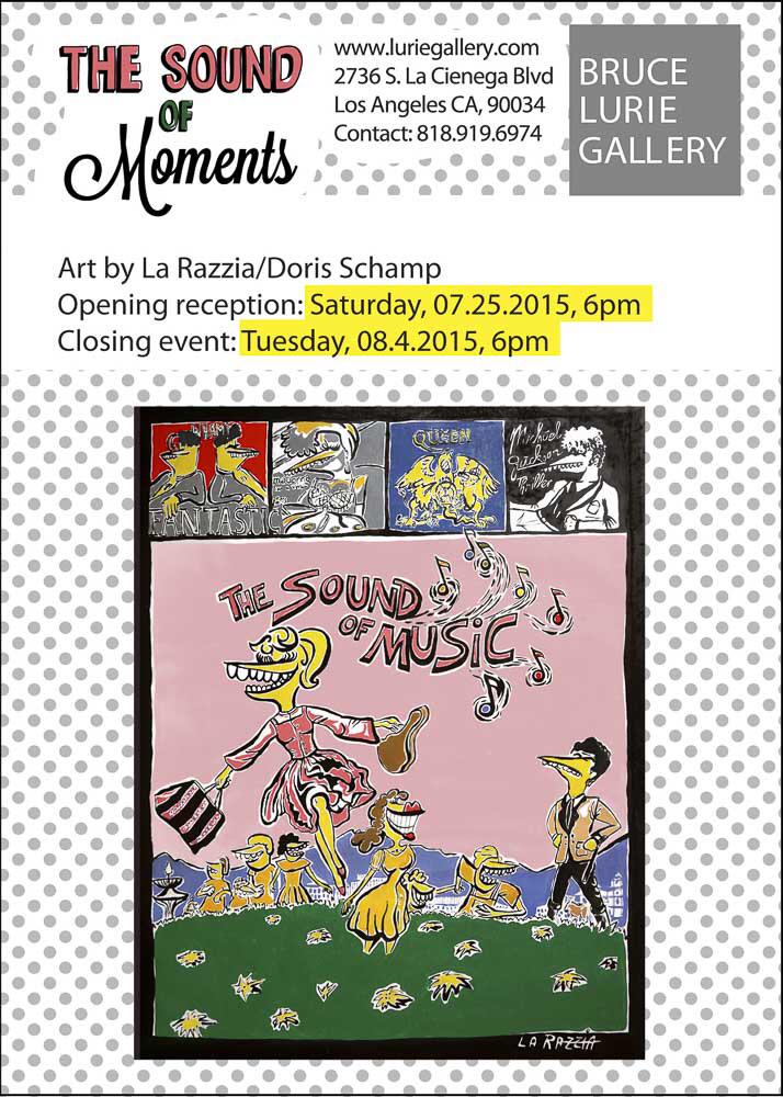 The Sound of Moments by La Razzia/Doris Schamp | 7/25/15, 6pm