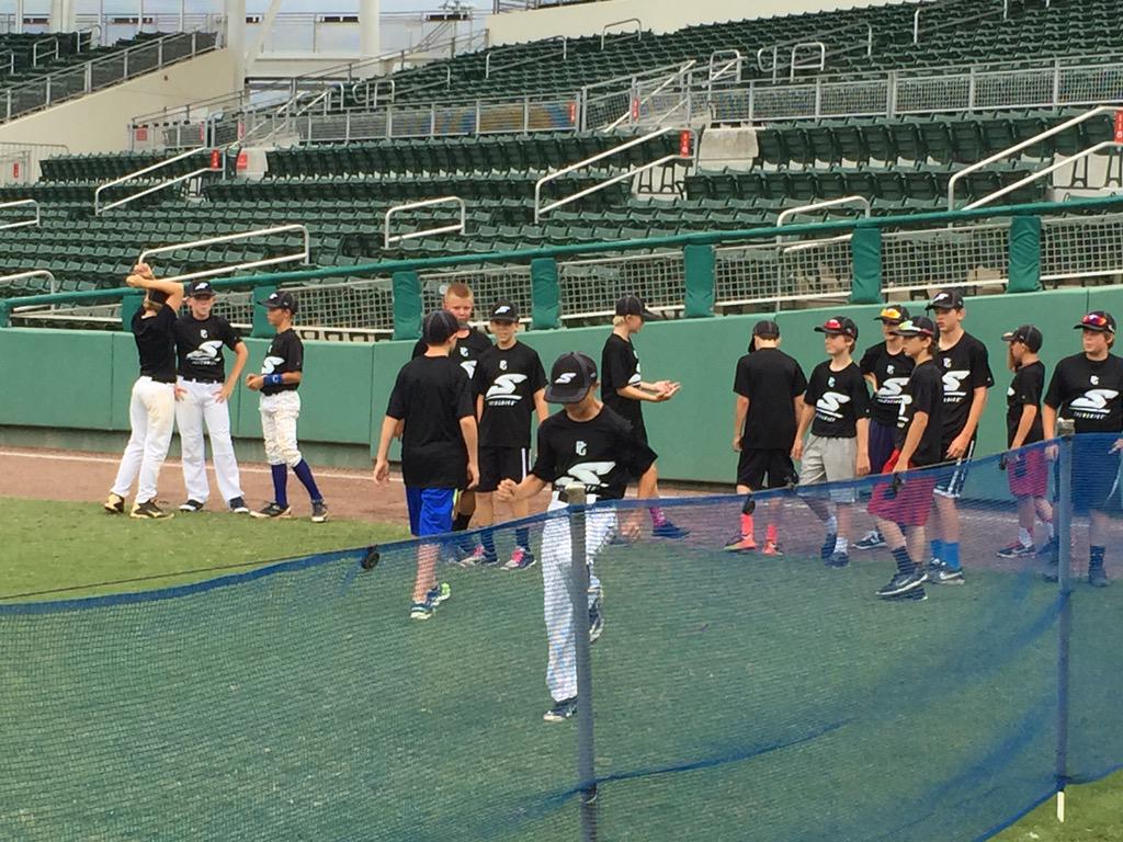 pgseriesclassic's tweet image. Getting ready to see the 12U fastest man! #seriesclassic #12UClassic