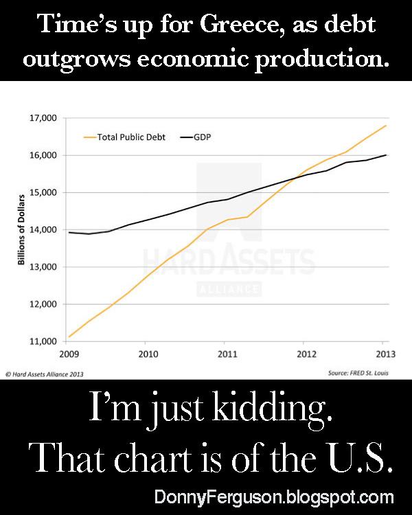 StockmanSenate's tweet photo. "Greece's back is to the wall. Its time has run out." - The Economist http://t.co/POlg8QTNTg