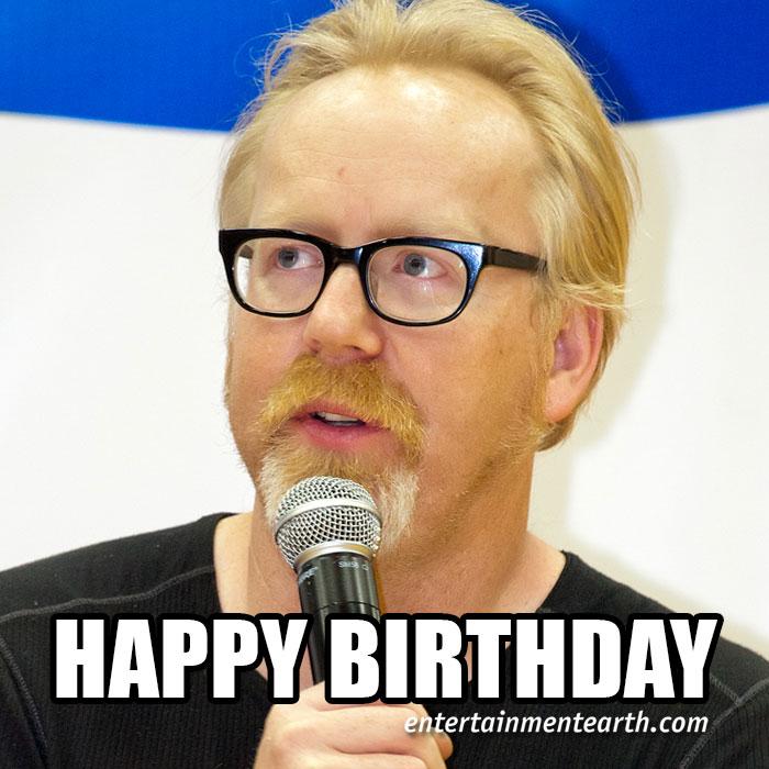   EntEarth: Happy 48th Birthday to Adam Savage donttrythis of MythBusters ! Shop 