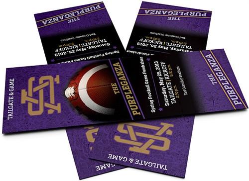 useprintflow's tweet image. 2" x 6"
Full color, 2-Sided tickets printed on white 100# coated 3 stock