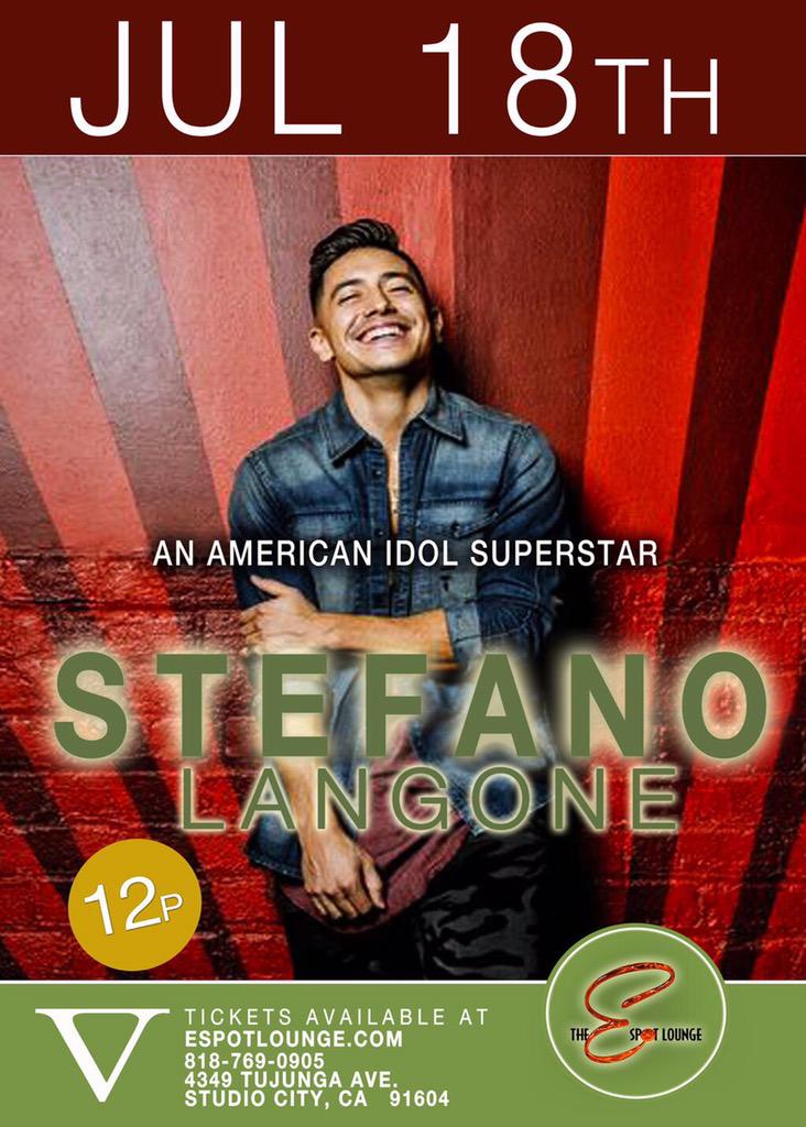 Stefano's tweet photo. Really exited about this show guys! If you're in LA please come out and support. Spread the word! #FanoFans #SpreadIt http://t.co/TbIm2pJduR