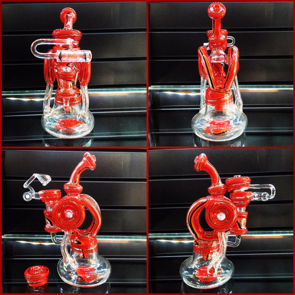 HeadOfGlassPITT's tweet photo. #sharpglass Double Intake Rig Worked w/ Honey Bucket &amp; Matching Carb Cap! This thing is super clean! http://t.co/NDT7xVVQyX