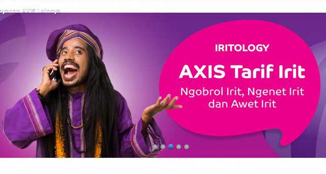 AxisEksis's tweet photo. semua serba irit, kalo pake Axis :D Irit Itu Axis ~~~~~ http://t.co/tsgMtRih9i