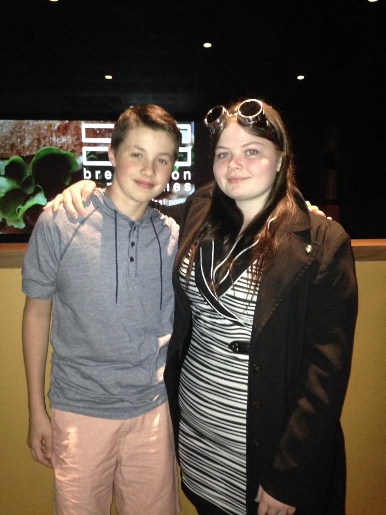 KalebLaidman's tweet photo. My First Movie Premiere! #Daniel #BigMusicFest2015 @facesthathide http://t.co/TS4yC5gUkA