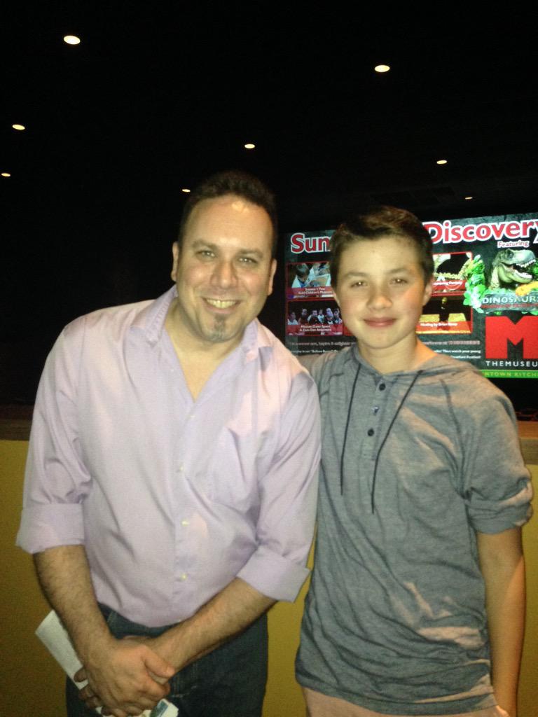 KalebLaidman's tweet photo. My First Movie Premiere! #Daniel #BigMusicFest2015 @facesthathide http://t.co/TS4yC5gUkA