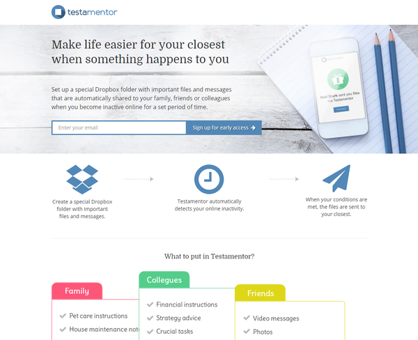 PTYSocialCom's tweet image. #WW @Testamentor
Crea una carpeta en Dropbox, que es compartida con tus seres queridos sólo cuando no estes
